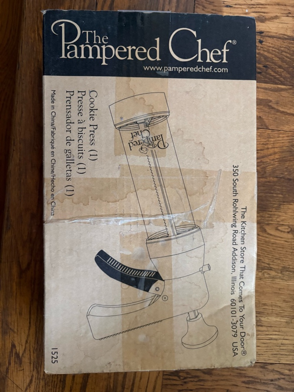 VTG The Pampered Chef Cookie Press
